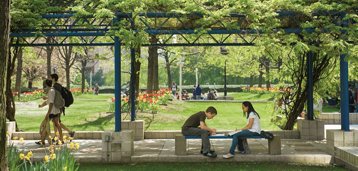 Spring at the Lincoln Center Campus