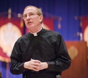 Joseph M. McShane, S.J., president of Fordham University. Photo by Ryan Brenizer