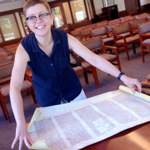 Magda Teter, the inaugural Shvidler Chair in Jewish Studies. 