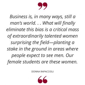 women in business gabelli school