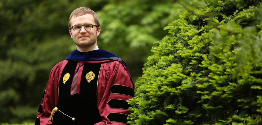 Joseph Vukov, PhD, at Commencement