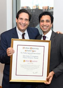 Fordham Law Dean Matthew Diller and Susheel Kirpalani LAW ’94