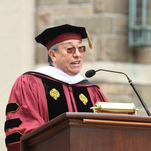 His Eminence Óscar Andrés Cardinal Rodríguez Maradiaga, S.D.B., archbishop of Tegucigalpa, Honduras,