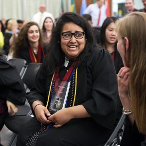 Nazafa Nasim, winner of the Dean's Award