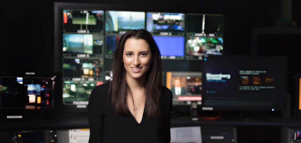 Annmarie Hordern, FCRH alum, is a Bloomberg TV executive producer