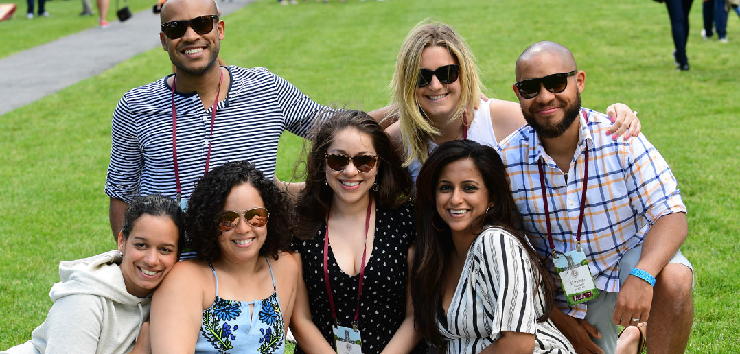 Alumni at the Jubilee picnic