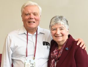 Richard Priest, FCRH '68 and Louise Zotttoli Priest, TMC ’68