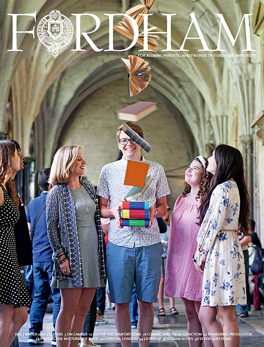 Cover of Fordham Magazine Fall/Winter 2018