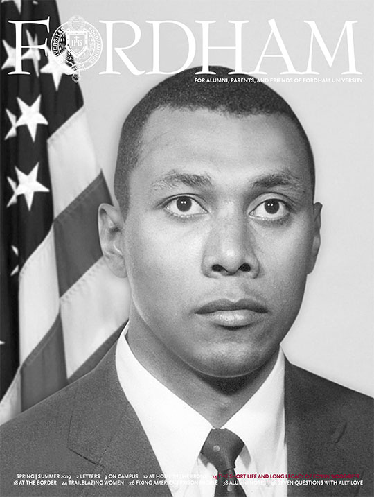 Cover of Fordham Magazine Spring/Summer 2019