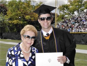 Mary Higgins Clark and Justin Louis Clark 