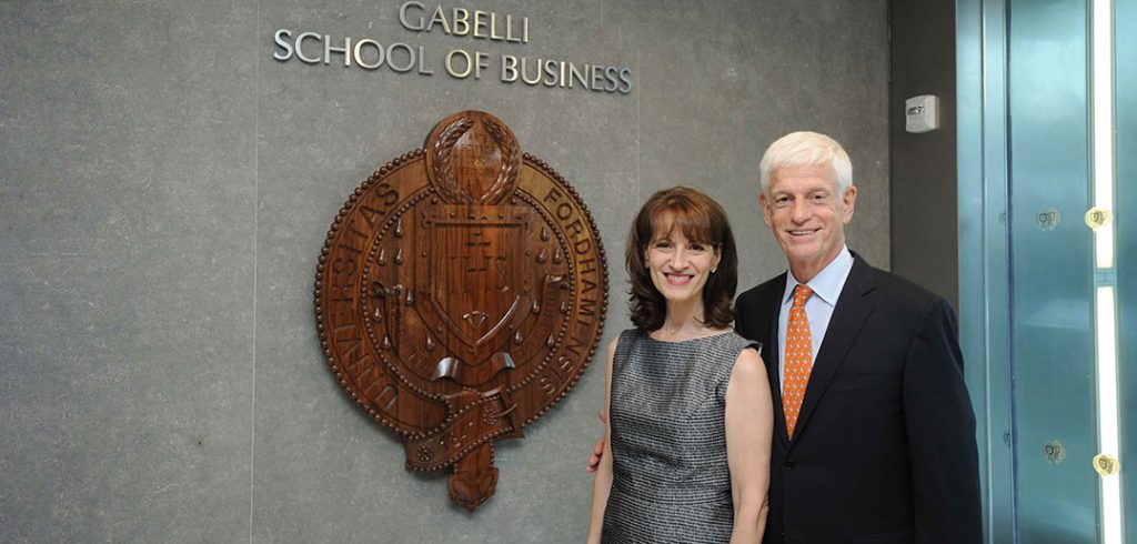 Ragina Pittaro and Mario Gabelli