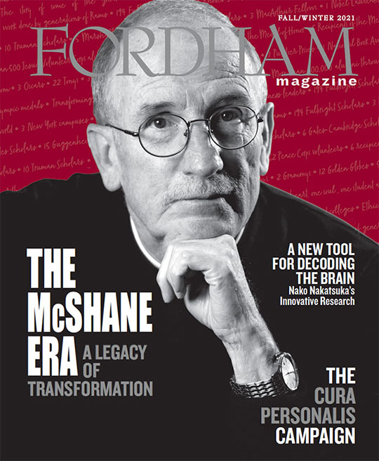 Cover of Fordham Magazine Spring/Summer 2020