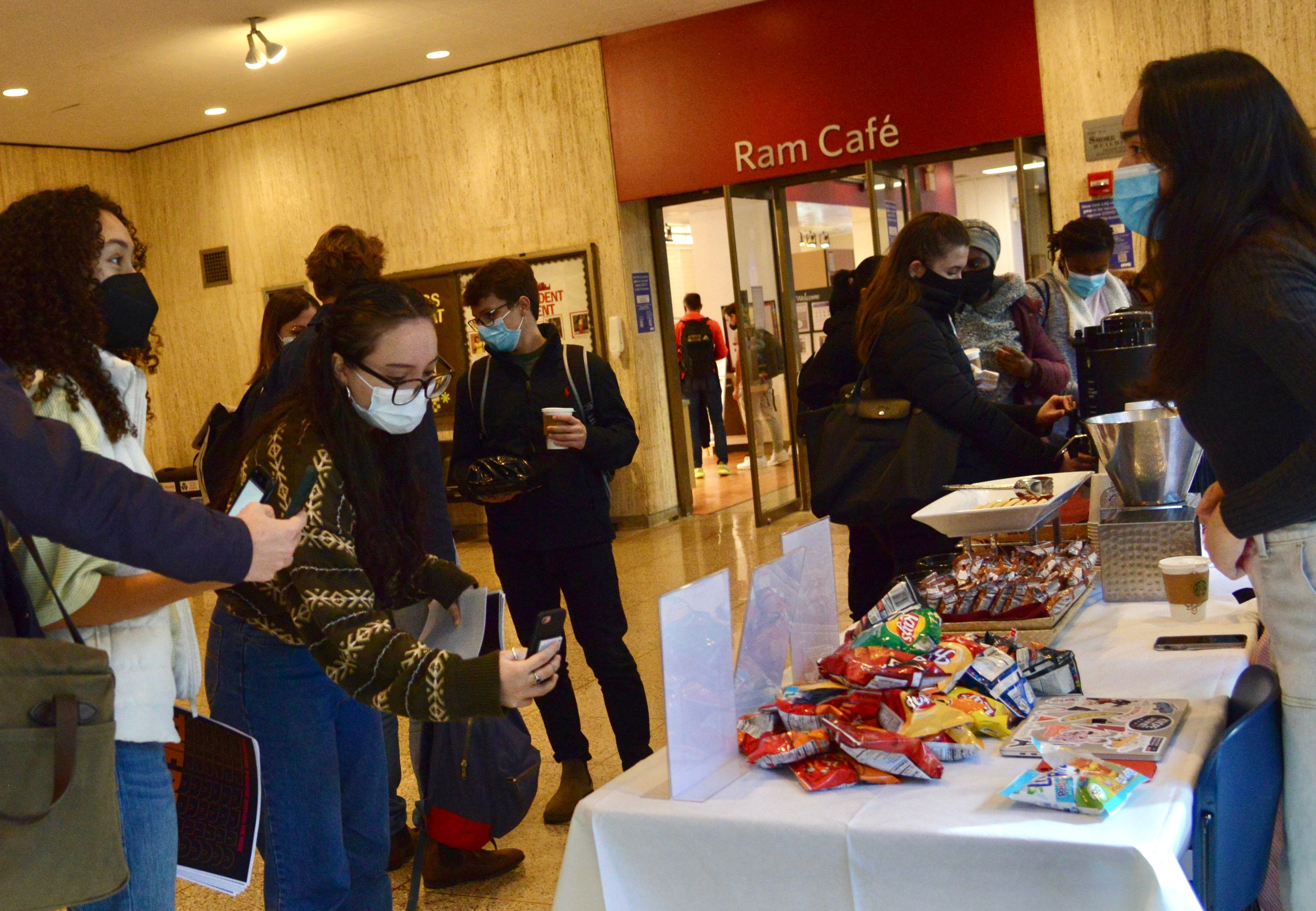 The First Gen Network holds an info session at Lincoln Center