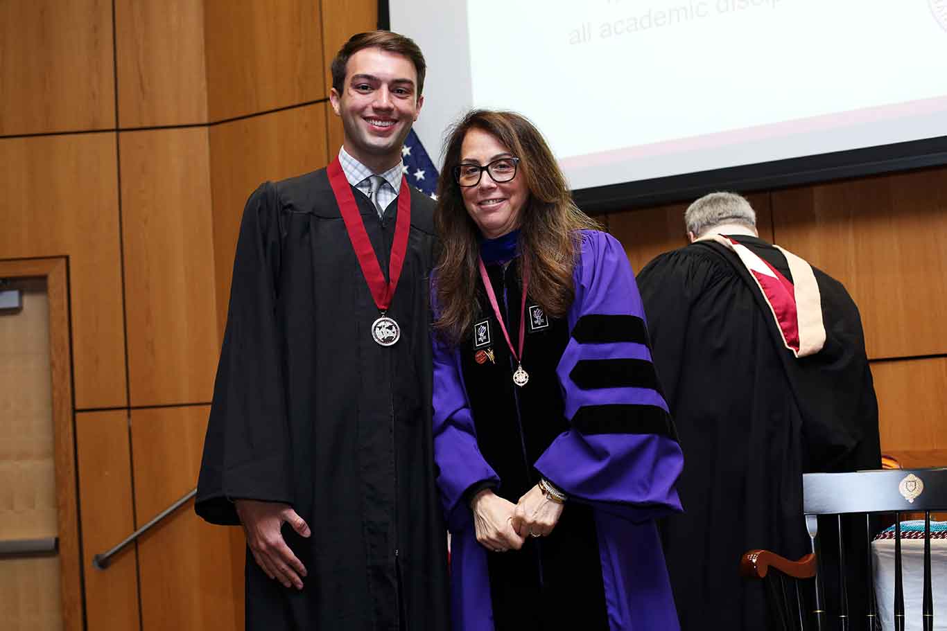 Joseph Van Gostein and Donna Rappacioli