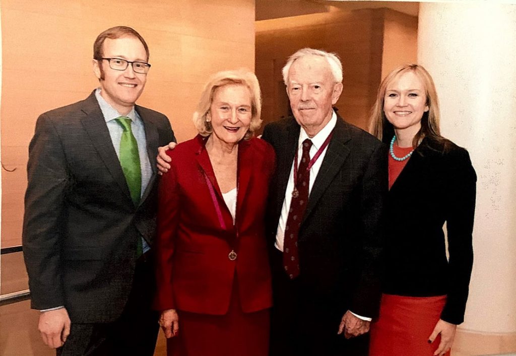 Leo Hoar III, Georgine Hoar, Leo Hoar and Jennifer Hoar