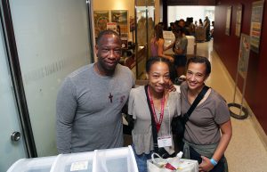 Jermone Riley, Joana Riley and Daria Peoples