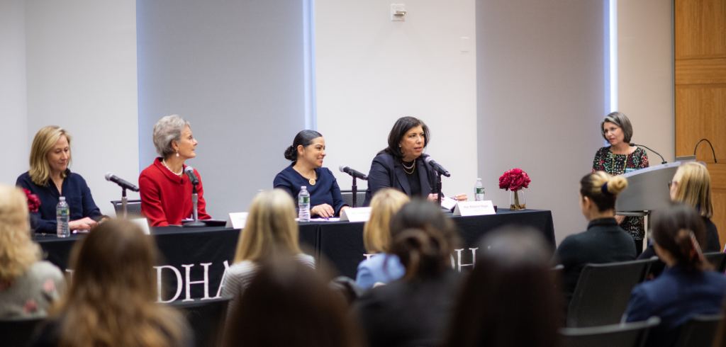 Women at panel