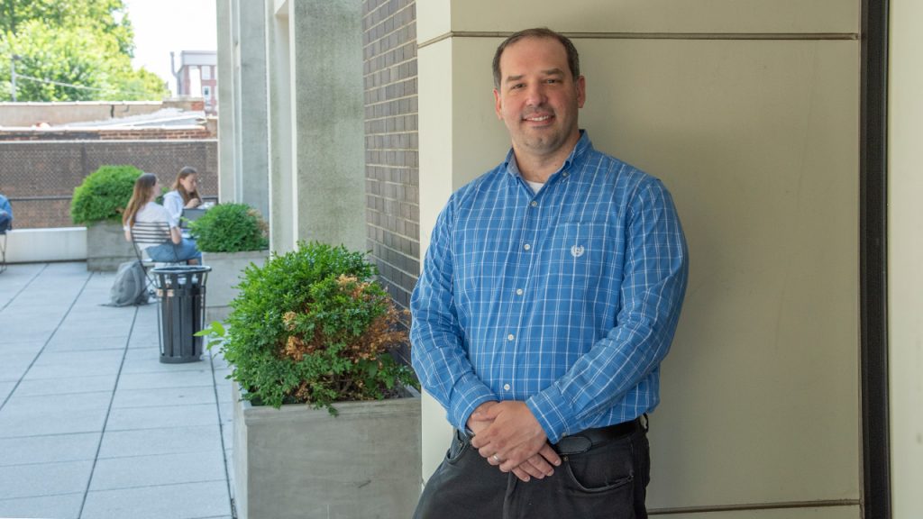 Chemistry professor Christopher Koenigsmann